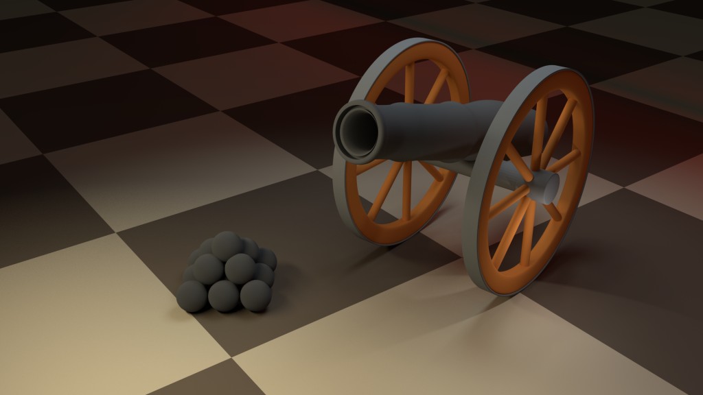 Lo-Poly Cannon preview image 1